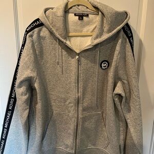 Men’s XXL Michael Kors zip up hoodie. NWOT.